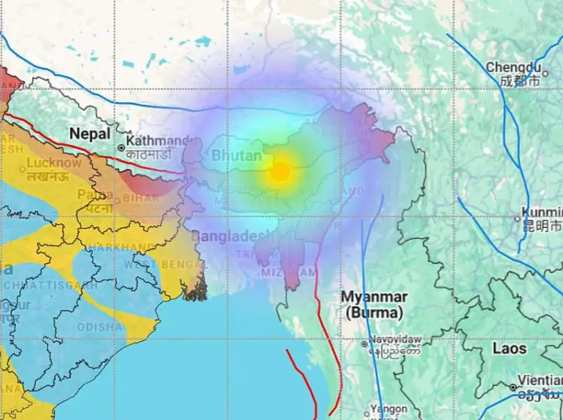 Earthquake possibilities and the future of Assam