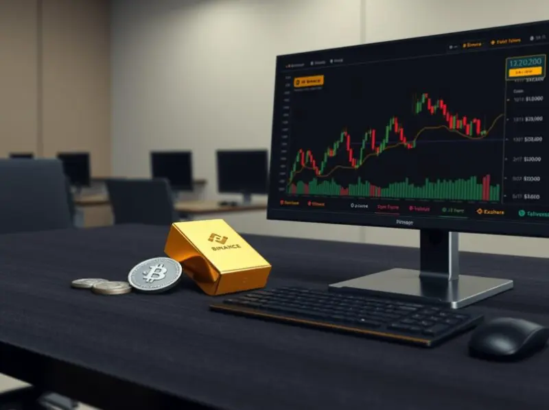 Binance Futures Volume Soars as Gold and Silver Secure Top 5 Positions