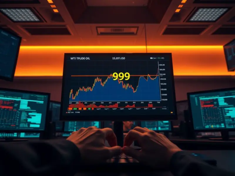 WTI Crude Oil Plummets to $99.50 as Geopolitical Truce Hopes Alleviate Critical Supply Fears