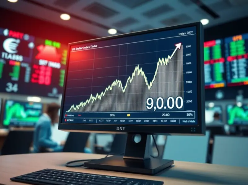 US Dollar Soars: Index Climbs Above 99.00 as Middle East Conflict Intensifies