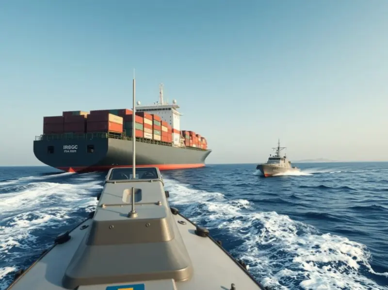 IRGC Gunboat Attack on Container Ship Near Oman Sparks Critical Maritime Security Crisis