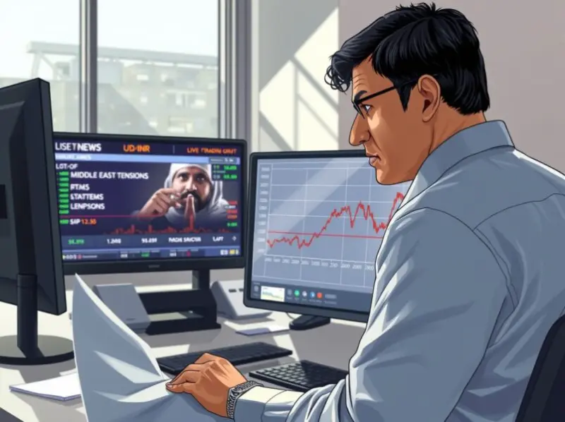 USD/INR Surges as Middle East Turmoil Crushes the Indian Rupee