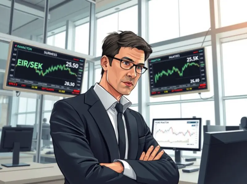 EUR/SEK Forecast: UBS Predicts Significant Upswing as Swedish Inflation Misses Target