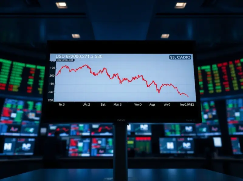 USD/CAD Plunges to Six-Week Lows as US Dollar Weakens and Oil Prices Surge