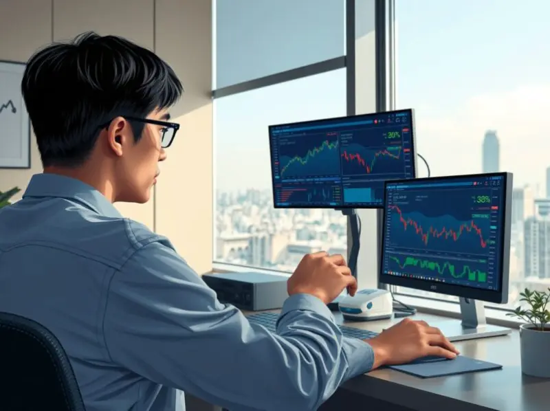 South Korean Retail Investors Make Stunning $627M Bet on US Crypto Stocks in Q1 2025
