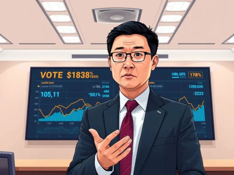 Explosive: Justin Sun Condemns Trump-Linked Crypto Project's Governance Proposal as 'Absurd Scam'