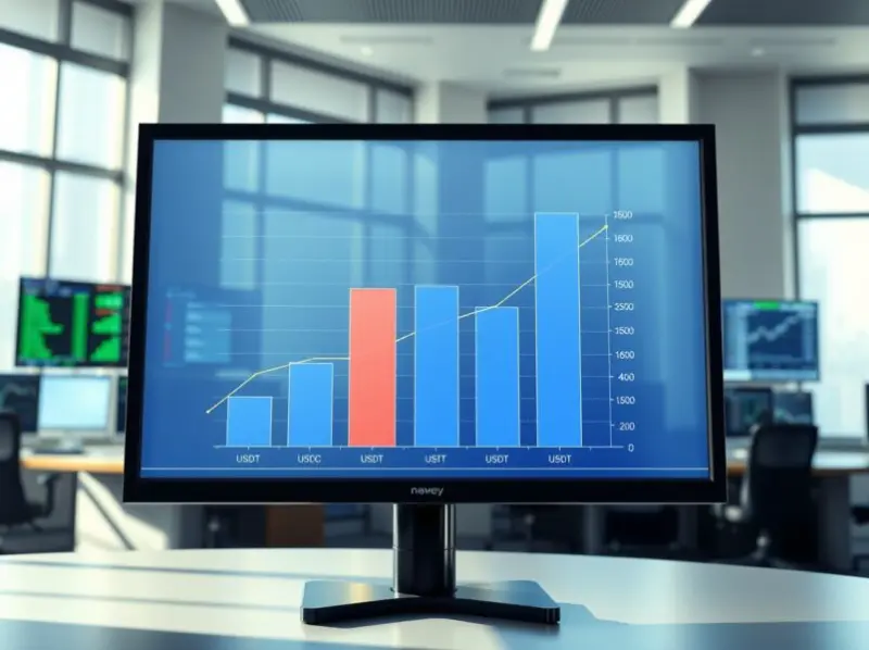 USDC Stuns Market with 70% Trading Volume Dominance, Overtaking Tether in Historic Shift