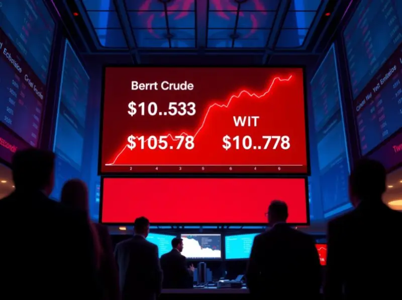 Oil Prices Surge: Brent Crude Tops $105 in Stunning Energy Rally