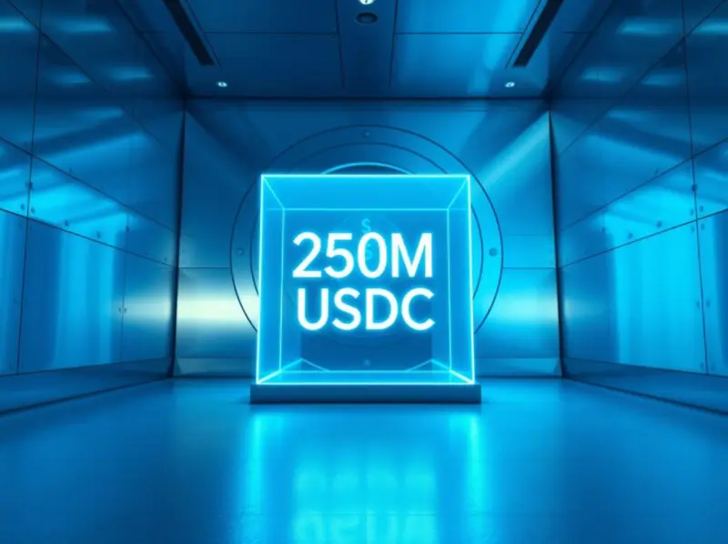 USDC Minted: 250 Million USDC Surge Signals Major Liquidity Boost