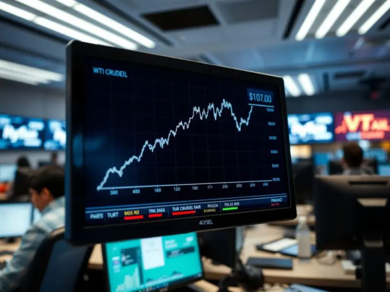 WTI Crude Oil Skyrockets: Price Nears $104 After 10% Surge on Critical Iran Tensions
