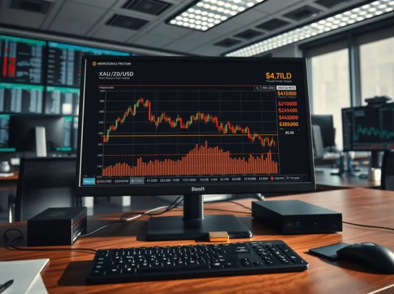 Gold Price Forecast: XAU/USD Plummets Below $4,800 as Resurgent US Dollar Shakes Markets