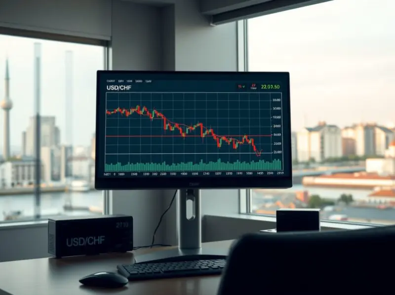 USD/CHF Plummets: Dramatic Dollar Sell-Off Follows US-Iran Ceasefire Announcement