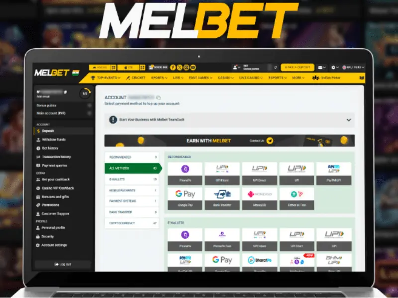 Melbet Payment Methods in India: UPI, Crypto, E-Wallets Compared