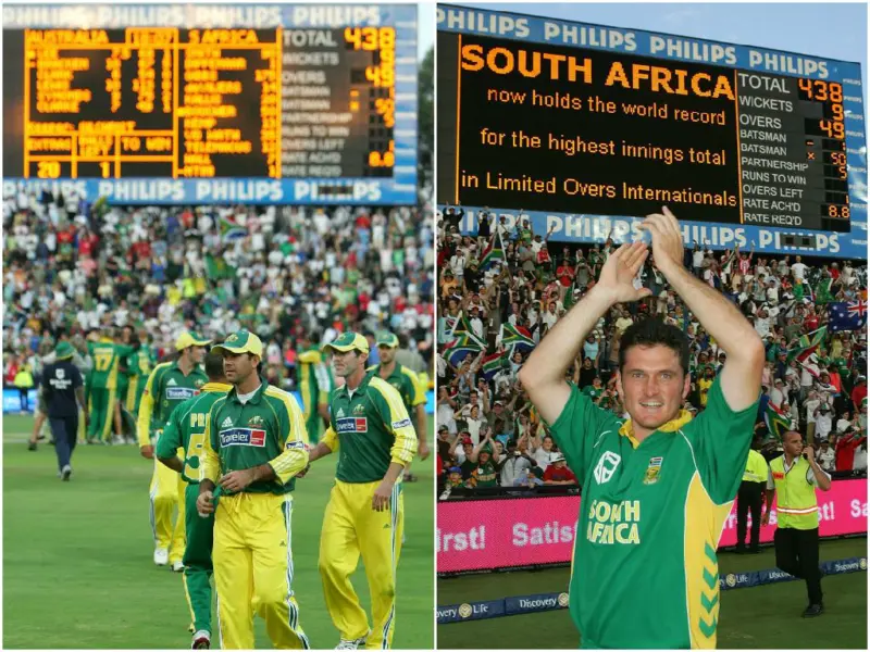 12th March, 2006: South Africa Complete A Record-Breaking Chase Against Australia