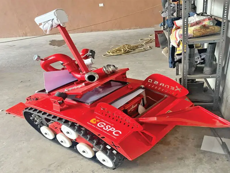 Third-party probe in fire robot incident