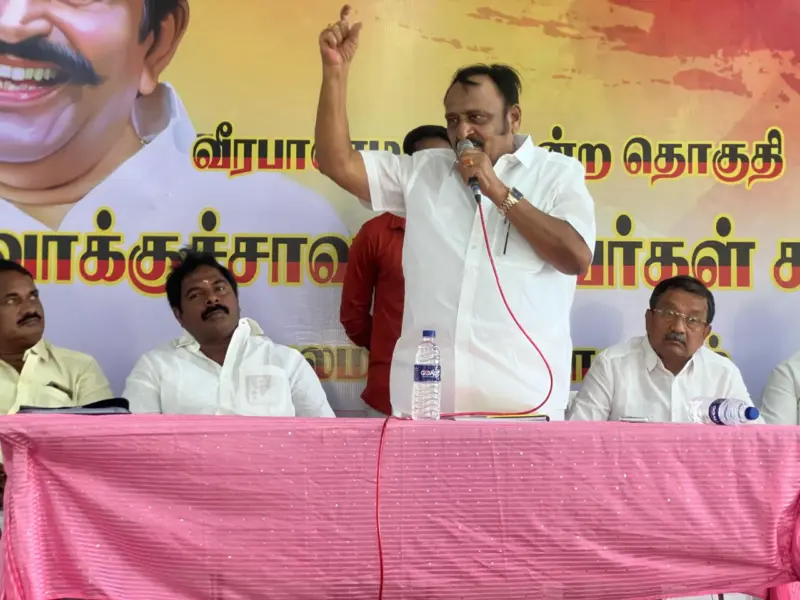 பட்டியலில் பெயர் மிஸ்ஸிங். மாசெக்கள் கூட்டத்தைப் புறக்கணித்த எஸ்.ஆர். சிவலிங்கம்