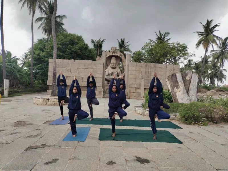 ಎನ್‌ಸಿಸಿ ವತಿಯಿಂದ ಅಂತರಾಷ್ಟಿçÃಯ ಯೋಗ ದಿನ ಆಚರಣೆ