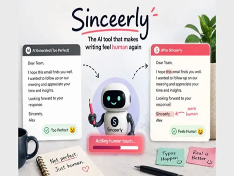 AI: Meet an AI tool that deliberately makes mistakes-so that you don't appear *too* 'perfect.'