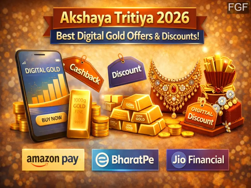 Akshaya Tritiya 2026: Best Digital Gold Offers, Cashback Deals & Discounts You Shouldn't Miss