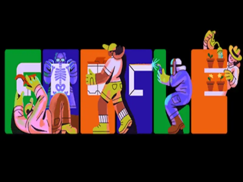 Google Doodle: Celebrating Hard Work-Google Style-Honoring These Individuals on Labour Day 2026..