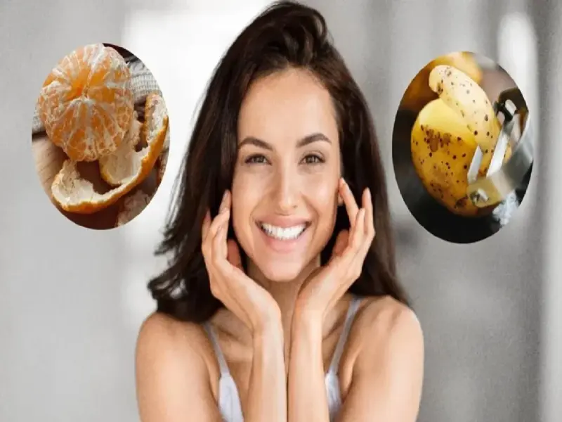 Beauty: Want a glowing face? Use banana, orange, and potato peels like this