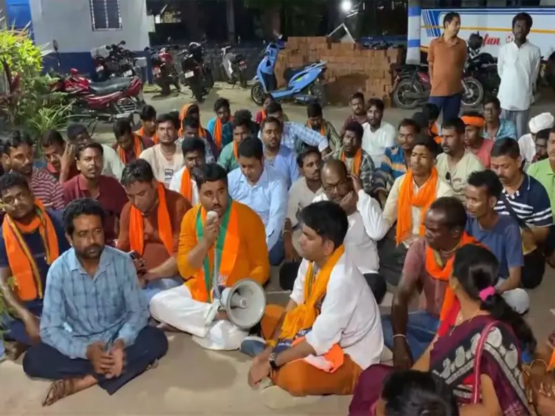 BJP leader alleges police arrested workers to prevent voting in Birbhum