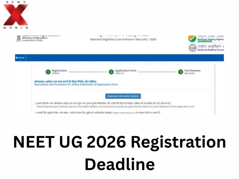 NEET UG 2026 Registration Ends Shortly, Check How to Apply Before Deadline