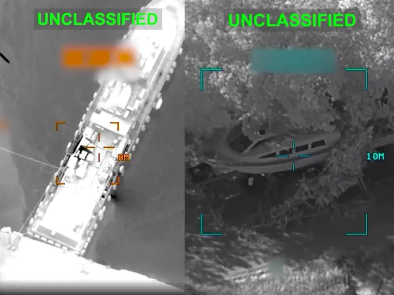 US Releases Explosive Footage of Iranian Naval Targets Being Destroyed Near Strait of Hormuz Amid Rising War Tensions | Watch Video