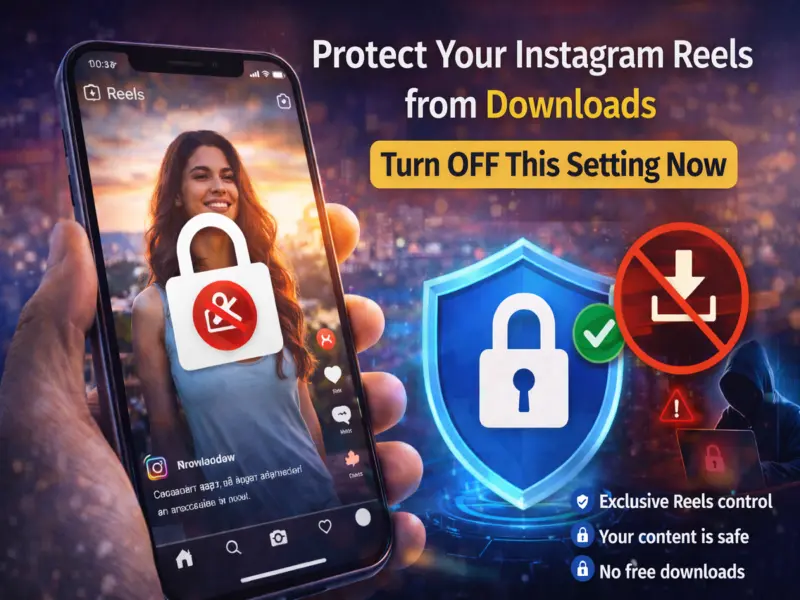 Stop Others from Downloading Your Instagram Reels: Turn Off This Setting Now