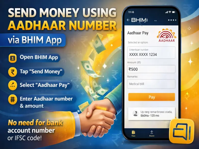 Send Money Using Aadhaar Number via BHIM App: Step-by-Step Guide for Easy Transfers