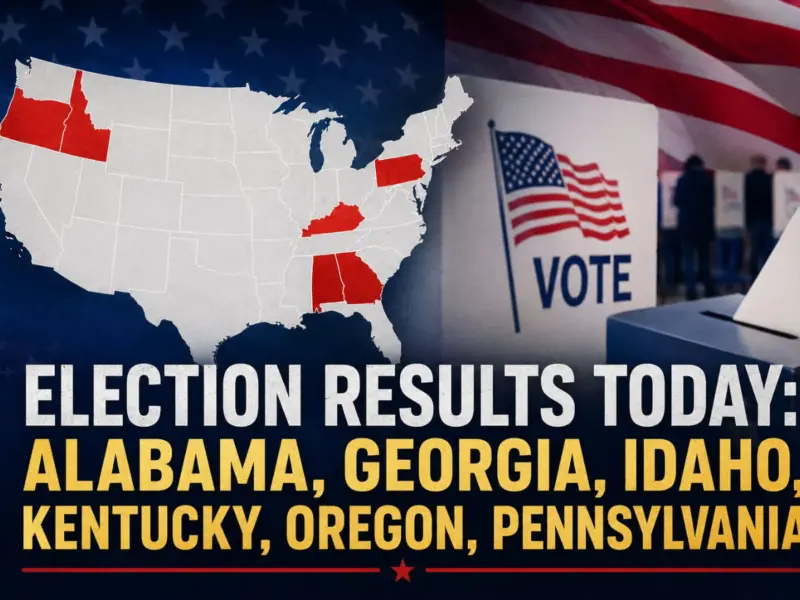 Election Results Today: Who Won In Alabama, Georgia, Idaho, Kentucky, Oregon And Pennsylvania Primaries? Ed Gallrein Vs Thomas Massie