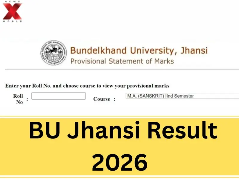 BU Jhansi Result 2026 Released For UG, PG Courses At bujhansi.ac.in: Check Key Details Here