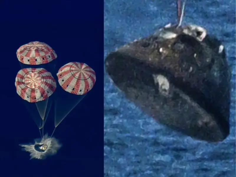 Fact Check: Did a Piece of Artemis 2 Orion Capsule Heat Shield Break During Re-Entry? Here Is the Truth Behind the Viral Claim