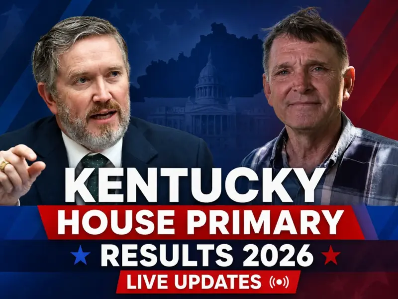 Kentucky House Primary Election Results 2026 Live Updates: Check US Primary Election Result, Key Races, Candidates to Watch, Leading, Winner | Thomas Massie vs Ed Gallrein