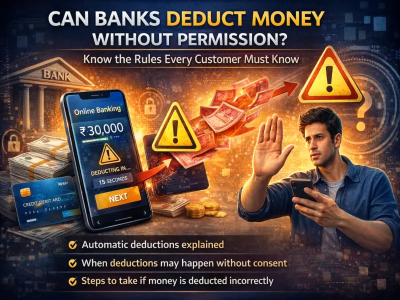 Can Banks Withdraw Money Without Your Consent? Key Rules Every Account Holder Should Know