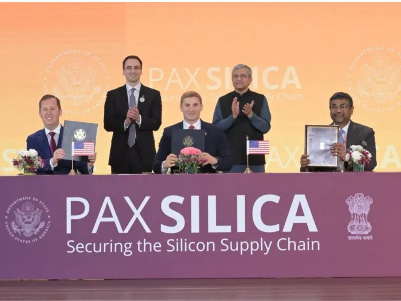India Signs Pax Silica Pact To Secure Global AI Supply Chain