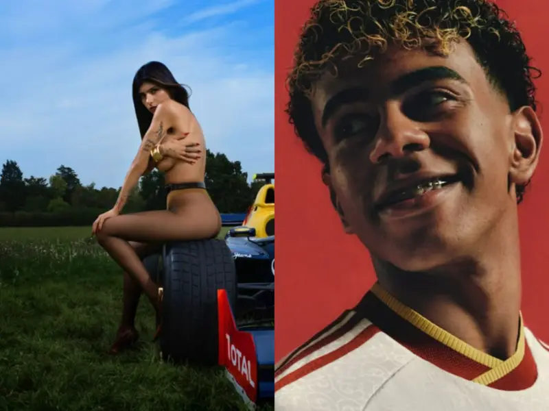 Fact Check: Barcelona Star Lamine Yamal And Porn Actress Mia Khalifa 'Met and Exchanged Contacts'? Viral Claim Debunked