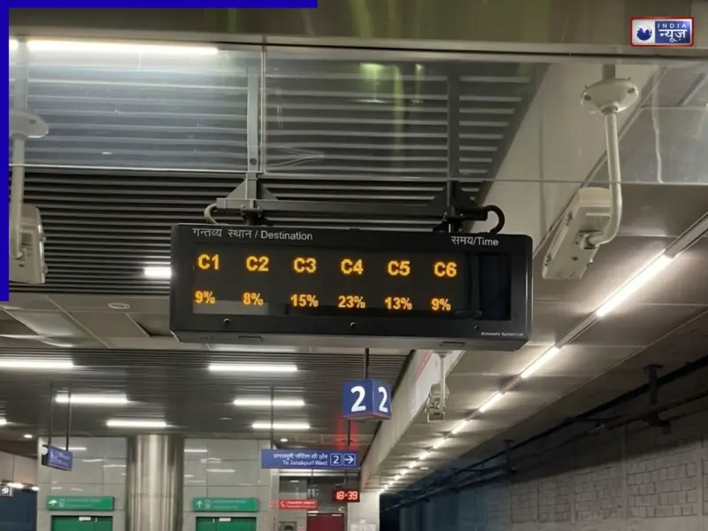 Delhi Metro Seat Occupancy: 'मेट्रो में खाली सीट' कहां मिलेगी? ट्रेन आने के पहले ऐसे ढूंढे 'कम भीड़ वाला कोच'