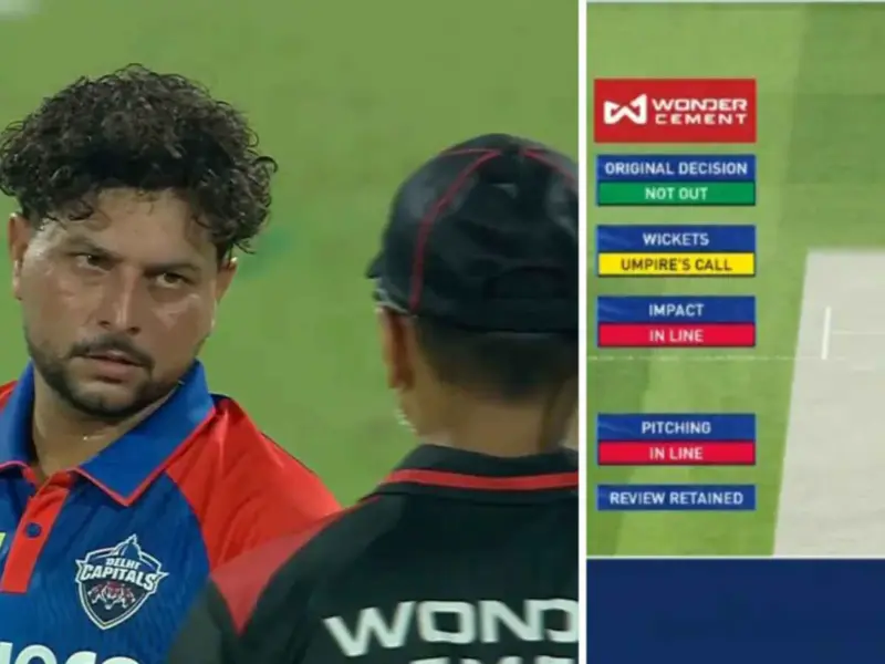 Kuldeep Yadav Snaps at Umpire After DRS Drama- Here's What Happened