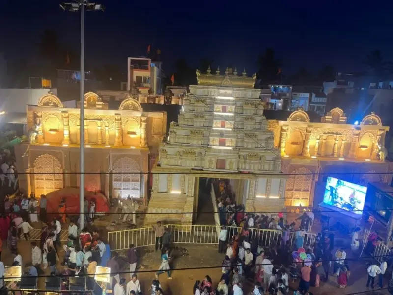 कंग्राळी बुद्रुक लक्ष्मी यात्रेत भाविकांचा महापूर
