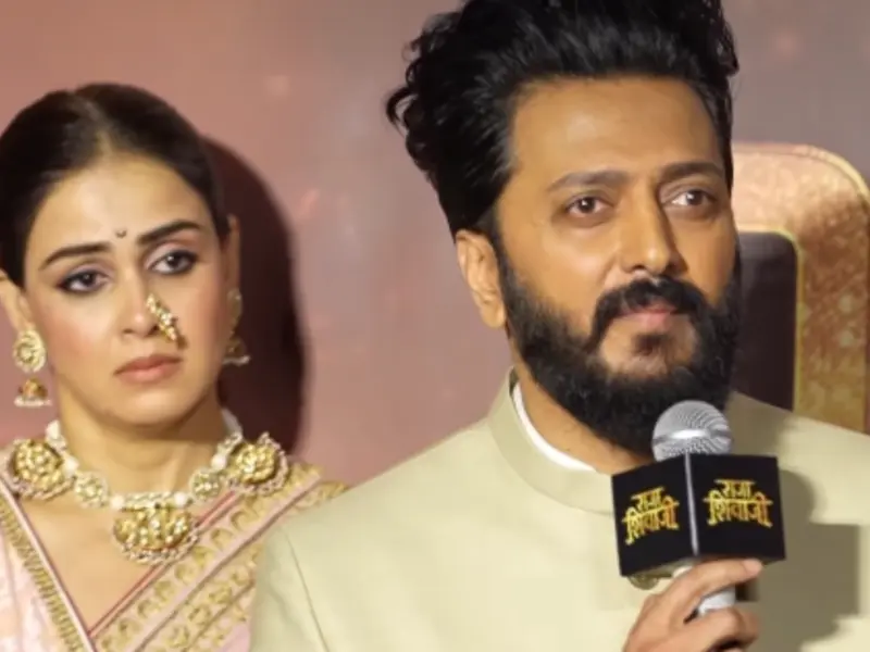 Raja Shivaji Trailer Out: Riteish Deshmukh Unveils Teaser In Mumbai, Genelia Gets Emotional- Watch Video