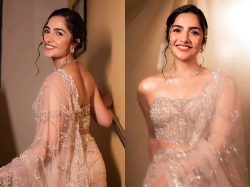 Sizzling Rukmini Stuns in Ethereal White Look