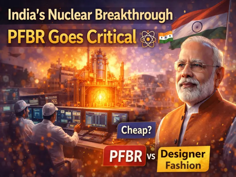 India Achieves Nuclear Milestone: Kalpakkam Reactor Goes Critical, PM Narendra Modi Calls It Historic