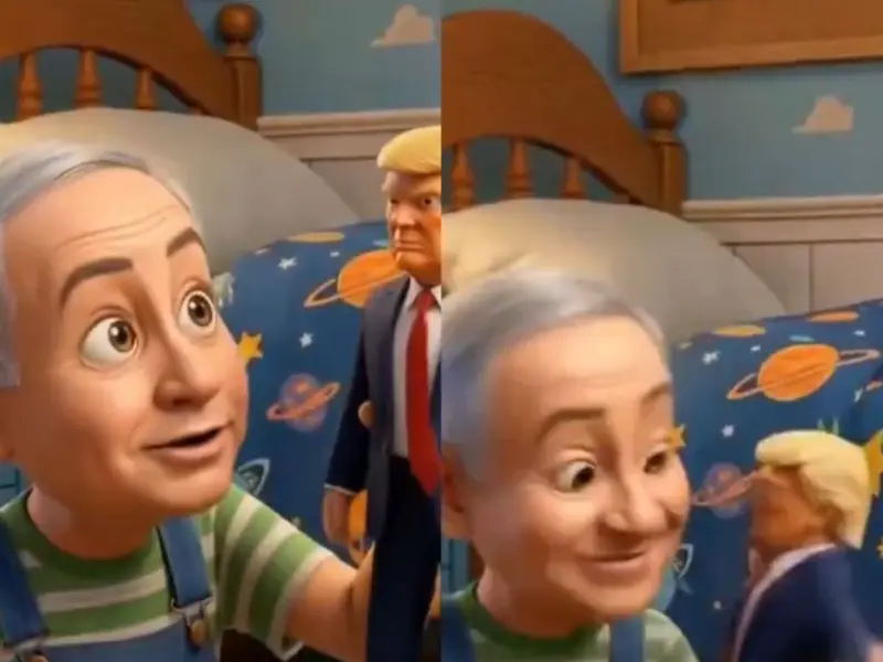 'New MAGA Toy.': Iran Trolls Donald Trump, Benjamin Netanyahu With Toy Story Inspired Viral Video - Watch