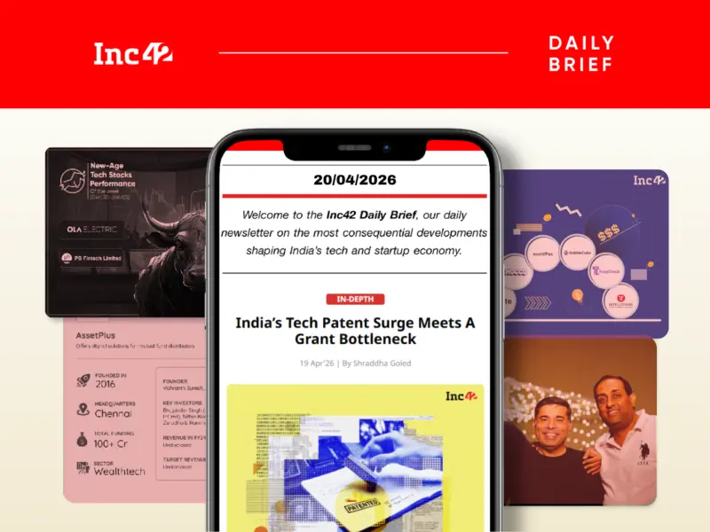 India's Patent Chasm, Weekly Funding Rundown & More