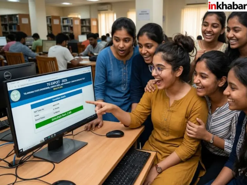 TG EAPCET Result 2026 Today: टीजी ईएपीसीईटी रिजल्ट eapcet.tgche.ac.in पर आज, ऐसे करें आसानी से चेक