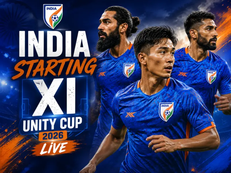 India vs Jamaica LIVE: Who Is Starting For India In Unity Cup 2026 Semifinal Match & Full Details