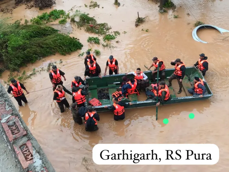 Border security remains paramount during flood relief operations: Army