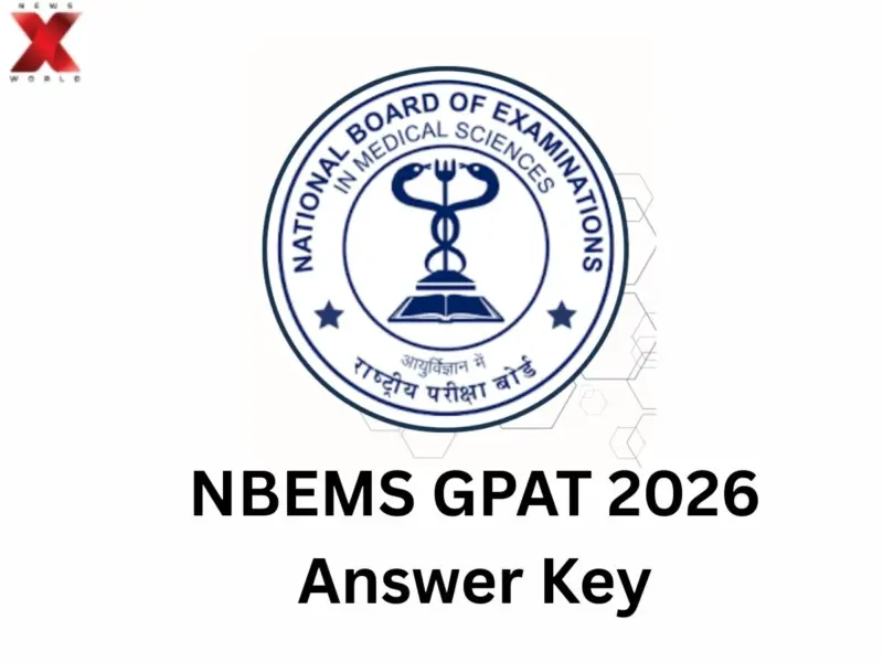 NBEMS Releases GPAT 2026 Provisional Answer Key: Check Download Link at natboard.edu.in