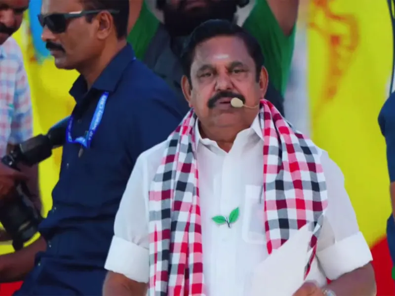 "DMK is not a party but a corporate company, copied our manifesto": AIADMK's EPS targets Stalin govt during Kanchipuram rally